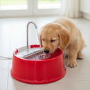 Fonte Bebedouro Automática Joy Furacão Pet 1,5L Bivolt – Vermelha com Bico Inox