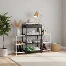 Estante Multiuso Organizadora 4 Andares - 93cm de Largura (Design Industrial)