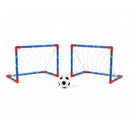 Kit Futebol Infantil Super League – 2 Gols com Rede e Bola para Montar