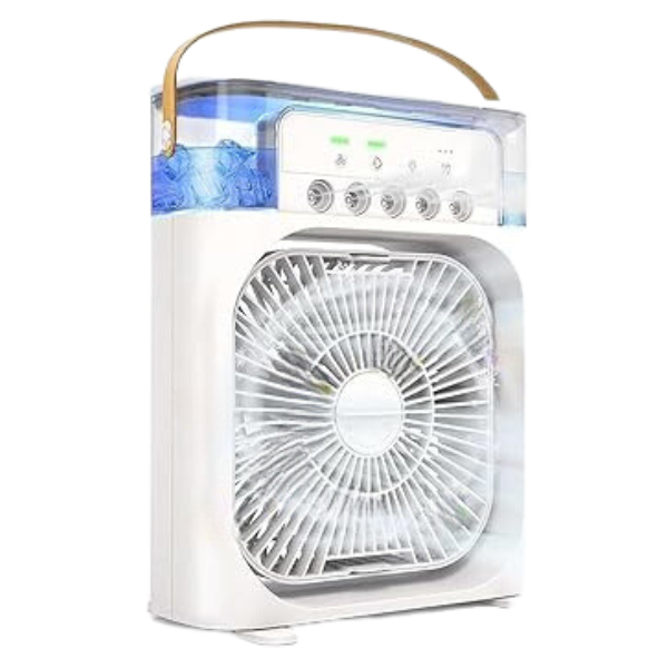 Ventilador Portátil de Mesa Mini Ar Condicionado